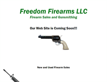 Tablet Screenshot of freedomfirearms.com